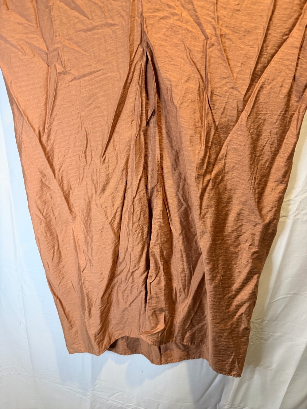 Zara Rust Brown Caftan style dress - Picture 8 of 9